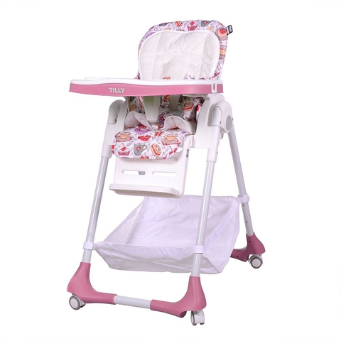 Стульчик для кормления TILLY Bistro T-641/1 Terracotta 100% водонипроницаемая ткань /1/
